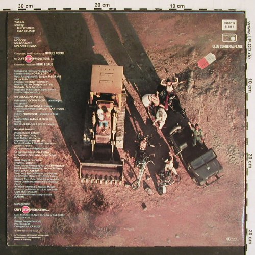 Village People: Cruisin', Club Sonderauflage, Metronome (0900.112), D, 1978 Typ: LP Best.-Nr.: V4982 Preis: 5,00 Euro