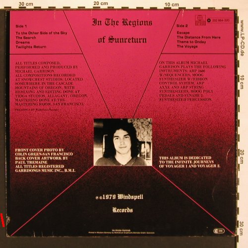 Garrison,Michael: In the Regions of Sunreturn, m /vg+, Ariola (202 864-320), D, 1979 Typ: LP Best.-Nr.: V4995 Preis: 7,50 Euro
