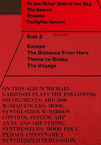 Garrison,Michael: In the Regions of Sunreturn, m /vg+, Ariola (202 864-320), D, 1979 Typ: LP Best.-Nr.: V4995 Preis: 7,50 Euro