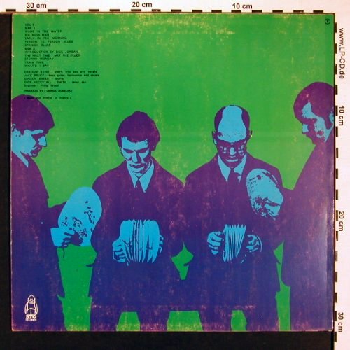 Bond,Graham / Bruce, Baker, Hecksta: Faces and Places Vol.4,  Live, BYG (529 904), F, vg+/vg+ Typ: LP Best.-Nr.: V5002 Preis: 9,00 Euro