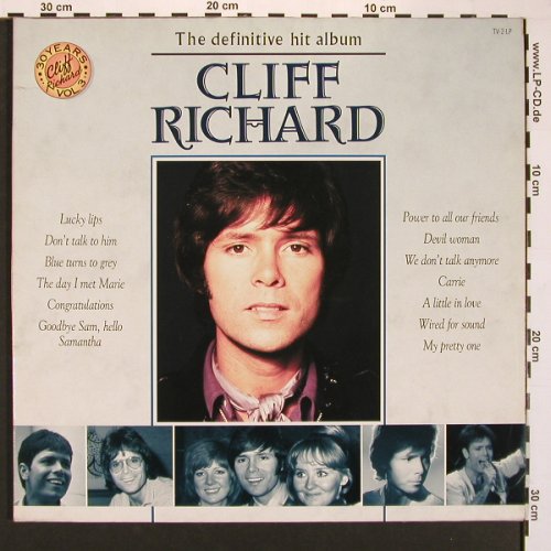 Richard,Cliff: The Definitive Hit Album, Foc, EMI / EVA(7919641), EEC, 1989 - 2LP - V5073 - 9,00 Euro