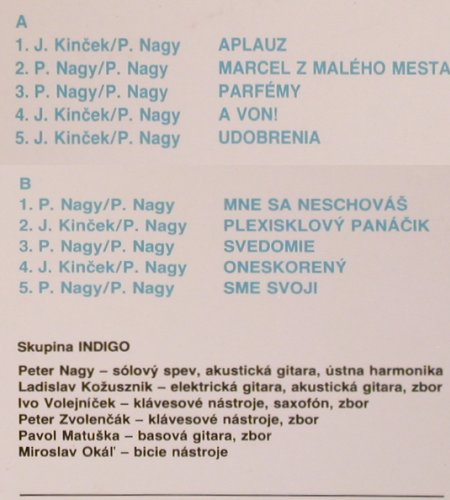 Nagy,Peter: Mne Sa Neschovas, Opus (9113 1678), CSSR, 1985 Typ: LP Best.-Nr.: V5127 Preis: 6,00 Euro