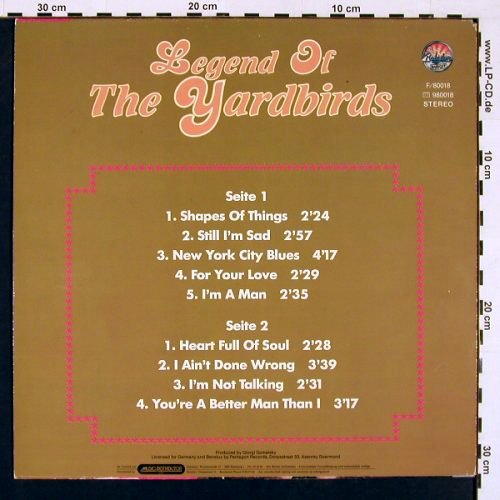 Yardbirds: Legend Of, Vol.2, Babylon(F 80 018), D,  - LP - V5395 - 7,50 Euro