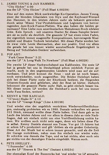 V.A.Line - der Sampler: 15 - James Young.. Savoy Brown, Foc, Line, FS-New sealed (LILP 4.00215 E), D, 12Tr., 1986 Typ: LP Best.-Nr.: V5403 Preis: 7,50 Euro