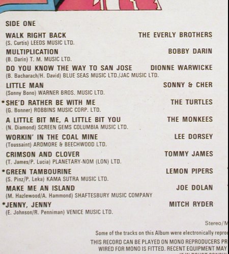 V.A.Journey Through the 60's: Everly Brothers.. Kenny Ball, Ronco(RR 2007), UK, 22Tr., 1974 - LP - V5444 - 5,00 Euro