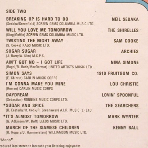 V.A.Journey Through the 60's: Everly Brothers.. Kenny Ball, Ronco(RR 2007), UK, 22Tr., 1974 - LP - V5444 - 5,00 Euro