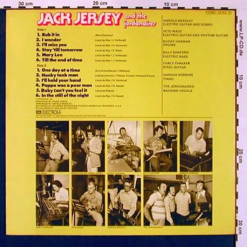 Jersey,Jack & Jordanaires: I Wonder, EMI(C062-25153), D, 1975 - LP - V5494 - 7,50 Euro