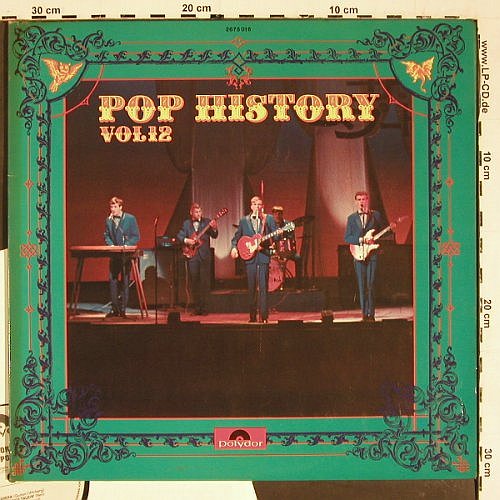 Spotnicks: Pop History Vol 12, Foc, Polydor, whMuster (2675 016), D, 1970 Typ: 2LP Best.-Nr.: V5520 Preis: 9,00 Euro