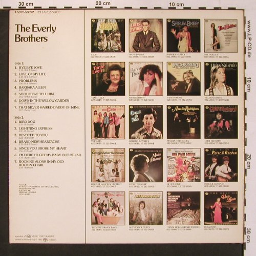 Everly Brothers: Same, 14 Tr., MFP(1A022-58092), NL, 1980 - LP - V5521 - 5,00 Euro