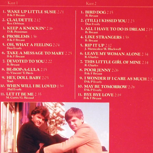 Everly Brothers: Onvergetelijke Hits, Barnaby Records(1A062-60640), NL,  - LP - V5537 - 5,00 Euro