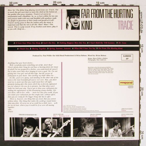 Tracie: Far From The Hurting Kind, Respond Records(6.26033 AP), D, 1984 - LP - V5565 - 6,00 Euro