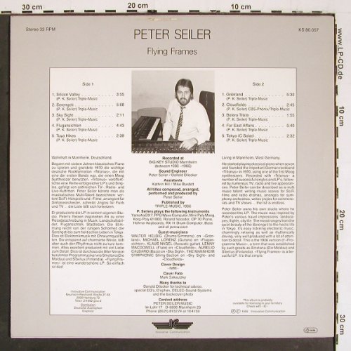 Seiler,Peter: Flying Frames, IC(KS 80.057), D, 1986 - LP - V5569 - 5,00 Euro