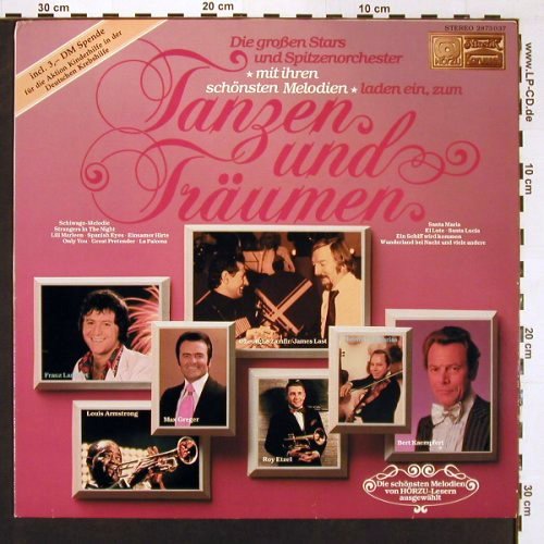 V.A.Tanzen und Träumen: Last/Zamfir.. Luis Armstrong, 24Tr., Karussell(2873 037), D,  - LP - V5572 - 5,00 Euro