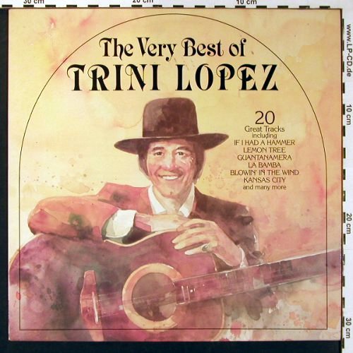 Lopez,Trini: Very Best Of - 20 Great Tracks, ERA (ONE 1210), UK, 1983 Typ: LP Best.-Nr.: V5689 Preis: 7,50 Euro