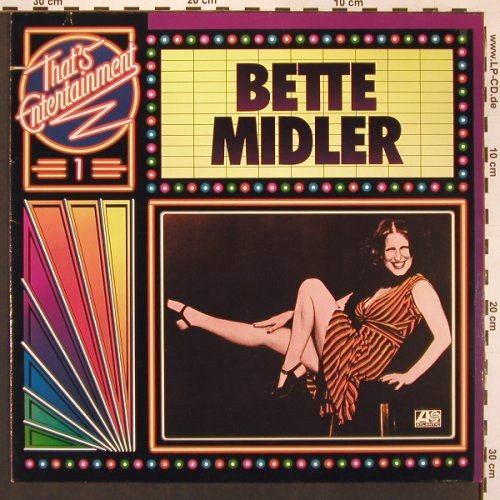 Midler,Bette: That's Entertainment 1, Atlantic(40 453), D, co, 1977 - LP - V5690 - 7,50 Euro