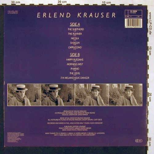 Krauser,Erlend: Same (instrum.), RCA (PL 70959), D, 1986 Typ: LP Best.-Nr.: V5717 Preis: 6,00 Euro