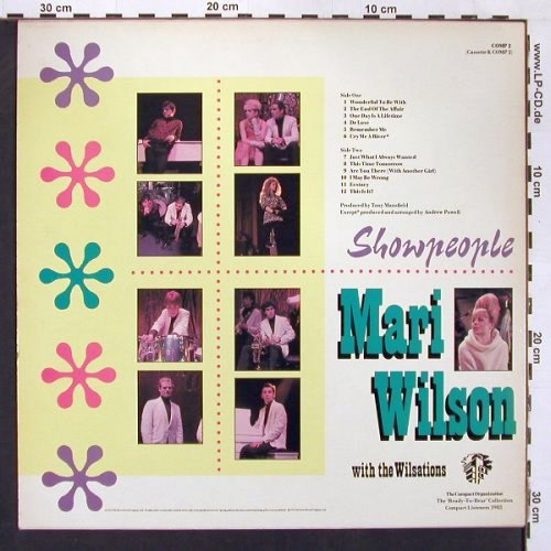 Wilson,Mari: Showpeople, Decca(COMP2), UK, 1983 - LP - V5735 - 5,00 Euro