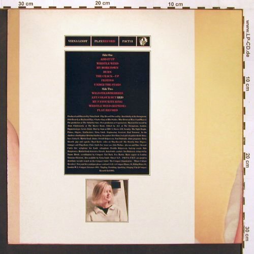 Lindt,Virna: Play / Record, Compact (Pact11), UK, 1985 Typ: LP Best.-Nr.: V5738 Preis: 6,00 Euro