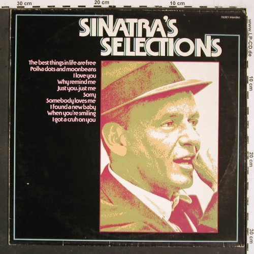 Sinatra,Frank: Sinatra's Selections, m-/vg+, Interdisc(76.001), D, 1976 - LP - V5753 - 6,00 Euro