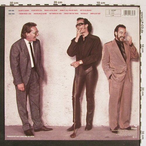 Lewis,Huey & The News: Fore!, Chrysalis (207 897), D, 1986 Typ: LP Best.-Nr.: V5785 Preis: 6,00 Euro