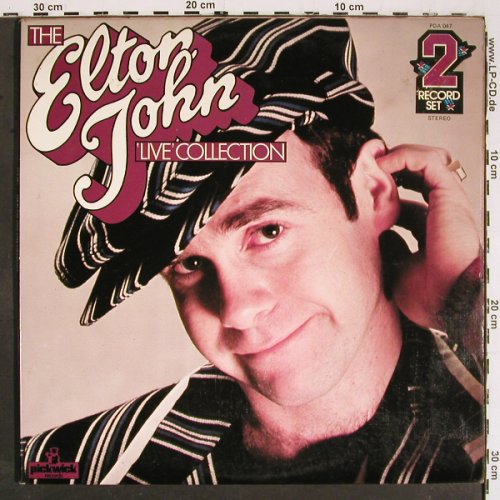 John,Elton: Live Collection,Foc, Pickwick(PDA 047), UK, 1976 - 2LP - V5811 - 9,00 Euro