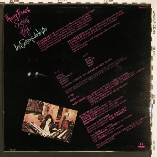 Fervant,Thierry: Seasons of Life, M Records (MLP 10245), F, 1981 Typ: LP Best.-Nr.: V5925 Preis: 12,50 Euro.