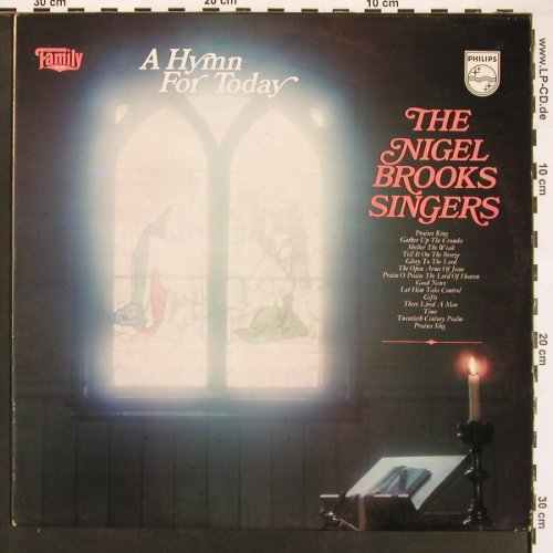 Brooks Singers,Nigel: A Hymn For Today, Philips (6382 038), UK, 1972 Typ: LP Best.-Nr.: V5927 Preis: 5,00 Euro.