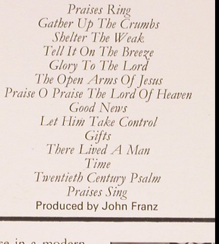 Brooks Singers,Nigel: A Hymn For Today, Philips (6382 038), UK, 1972 Typ: LP Best.-Nr.: V5927 Preis: 5,00 Euro.