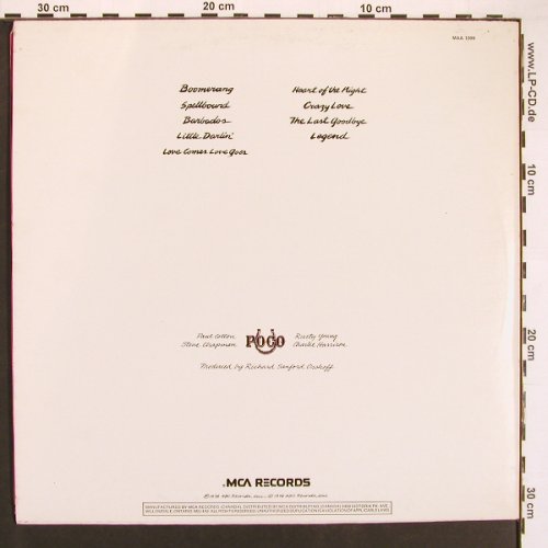 Poco: Legend, MCA (MAA 1099), CDN, 1978 Typ: LP Best.-Nr.: V5941 Preis: 6,00 Euro.