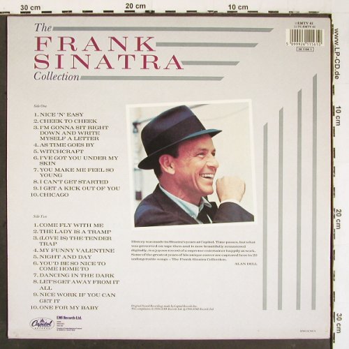 Sinatra,Frank: The F.S. Collection, Capitol (EMTV 41), UK, 1986 Typ: LP Best.-Nr.: V5962 Preis: 7,50 Euro