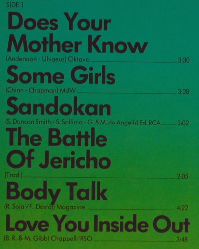 V.A.InternationaleSuperhits: Vocal prod. (unknown artist), Maritim (47 622 NT), D, 1979 Typ: LP Best.-Nr.: V5963 Preis: 4,00 Euro.