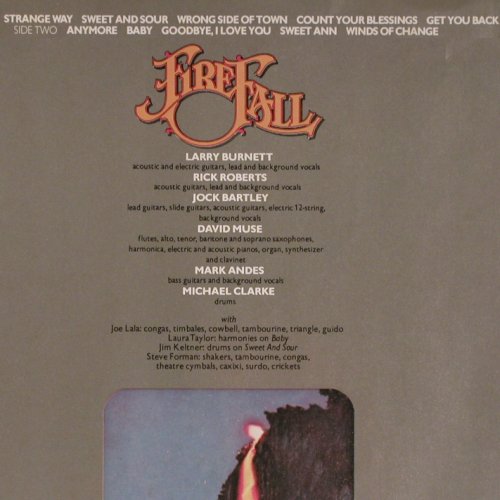 Firefall: Elan, Atlantic (ATL 50 494), D, 1978 Typ: LP Best.-Nr.: V5993 Preis: 5,00 Euro.