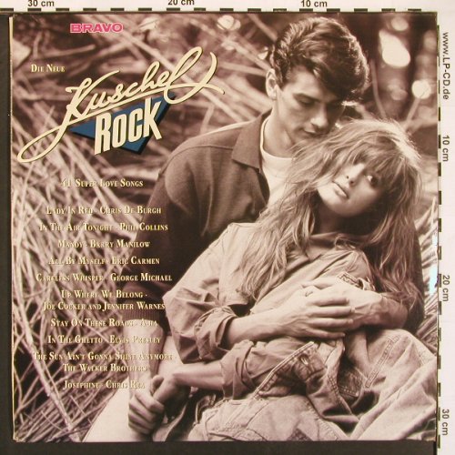 V.A.Kuschelrock: Die Neue, 41 Tr., CBS (463097 1), NL, 1988 Typ: 3LP Best.-Nr.: V6163 Preis: 7,50 Euro.