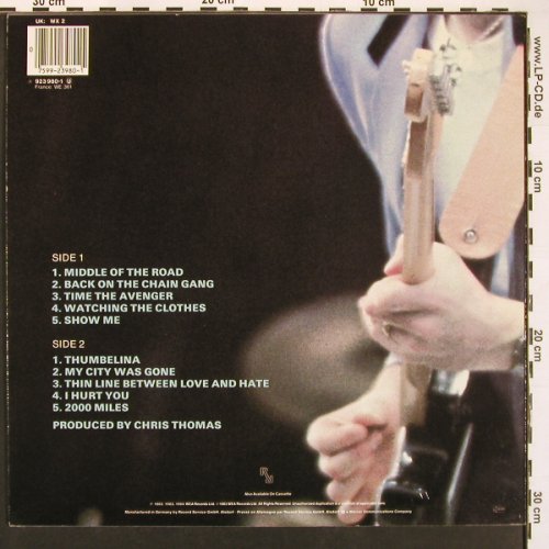 Pretenders: Learning To Crawl, WEA (923 980-1), D, 1984 Typ: LP Best.-Nr.: V6206 Preis: 6,00 Euro.