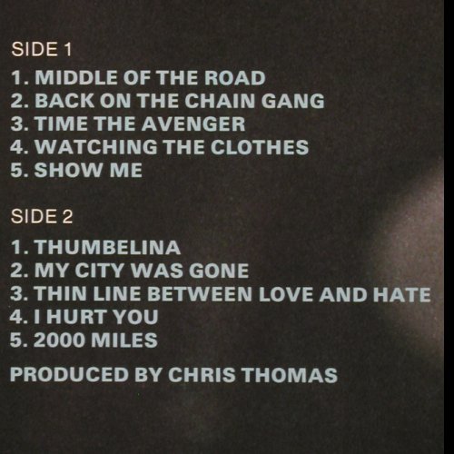 Pretenders: Learning To Crawl, WEA (923 980-1), D, 1984 Typ: LP Best.-Nr.: V6206 Preis: 6,00 Euro.