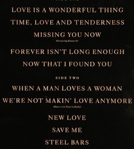 Bolton,Michael: Time,Love & Tenderness, Columbia (467812 1), NL, 1991 Typ: LP Best.-Nr.: V6379 Preis: 7,50 Euro.