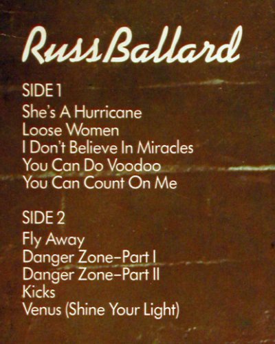 Ballard,Russ: Same, Epic (EPC 80341), NL, 1974 Typ: LP Best.-Nr.: V6381 Preis: 9,00 Euro.