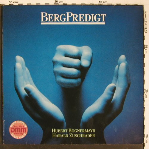 Bognermayr,Hubert / H.Zuschrader: Bergpredigt, Foc, Erdenklang (6.25590 AP), D, 1983 Typ: LP Best.-Nr.: V6382 Preis: 7,50 Euro.