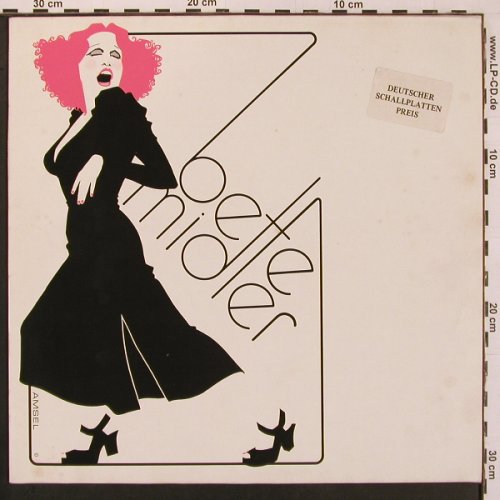 Midler,Bette: Same, Atlantic (ATL 40 517), D, 1973 Typ: LP Best.-Nr.: V6455 Preis: 7,50 Euro.