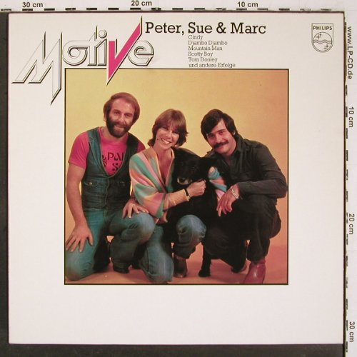 Peter,Sue & Marc: Motive, Philips (6449 057), D Typ: LP Best.-Nr.: V6475 Preis: 5,00 Euro.