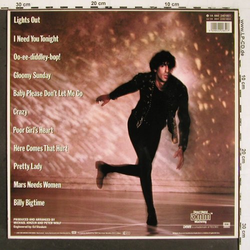 Wolf,Peter: Lights Out, EMI (2401851), NL, 1984 Typ: LP Best.-Nr.: V6477 Preis: 5,00 Euro.