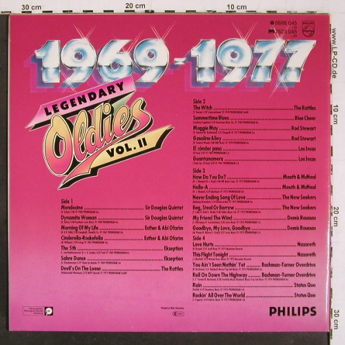 V.A.Legendary Oldies Vol.2, 1969-77: Sir Douglas Quintet.. Status Quo, Philips (6686 045), D, Foc Typ: 2LP Best.-Nr.: V6494 Preis: 5,00 Euro.