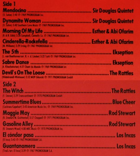 V.A.Legendary Oldies Vol.2, 1969-77: Sir Douglas Quintet.. Status Quo, Philips (6686 045), D, Foc Typ: 2LP Best.-Nr.: V6494 Preis: 5,00 Euro.