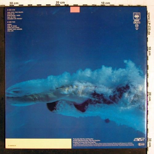 Men At Work: Two Hearts, Foc, CBS (26492), NL, 1985 Typ: LP Best.-Nr.: V6542 Preis: 5,00 Euro.