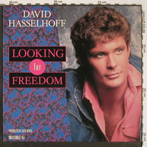 Hasselhoff,David: Looking For Freedom*3 vocal/instr., White Records (611 936), D, 1988 Typ: 12" Best.-Nr.: V6553 Preis: 4,00 Euro.