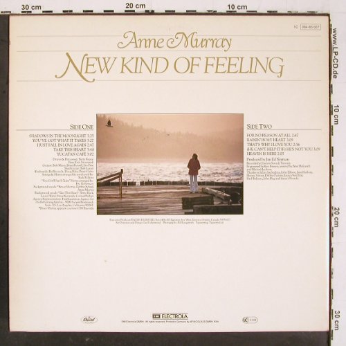 Murray,Anne: New Kind Of Feeling, m-/vg+, Capitol(), D, 1979 - LP - V6573 - 6,00 Euro