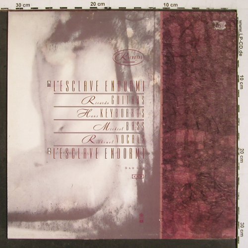 Richenel: L'Esclave Endormi*2, 4AD (BAD 601), UK, 1985 Typ: 12" Best.-Nr.: V6640 Preis: 9,00 Euro.