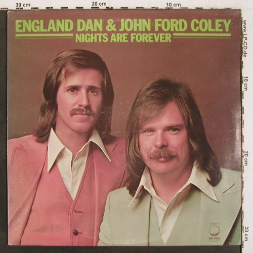 England Dan & John Ford Coley: Nights Are Forever, Big Tree(BF 89517), US, 1976 - LP - V6734 - 6,00 Euro