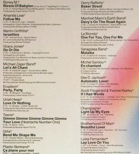 V.A.Super 20 International: Boney M... Luisa Fernadez, Ariola (26 450 XST), D, 1978 Typ: LP Best.-Nr.: V6788 Preis: 4,00 Euro.