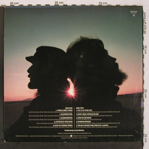 Seals & Crofts: Greatest Hits, m &sol;vg+, WB (56176), D, 1975 Typ: LP Best.-Nr.: V6843 Preis: 5,00 Euro.